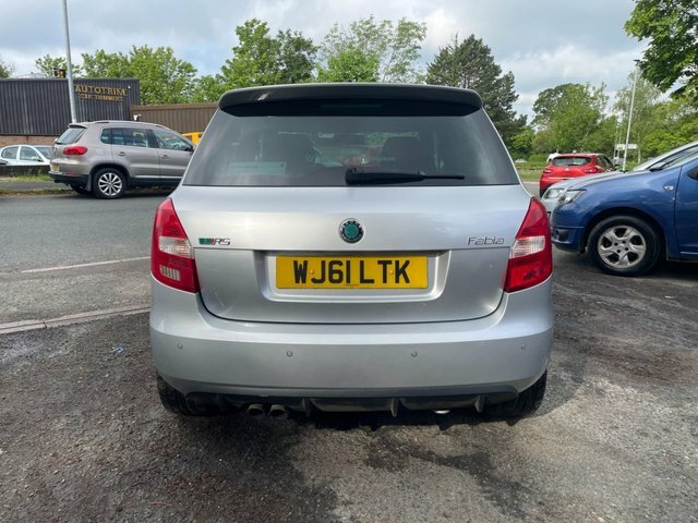 Skoda Fabia 1.4 Tsi Vrs S2000 Hatchback Dsg Euro 5 Silver #6
