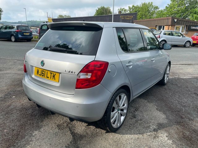 Skoda Fabia 1.4 Tsi Vrs S2000 Hatchback Dsg Euro 5 Silver #5