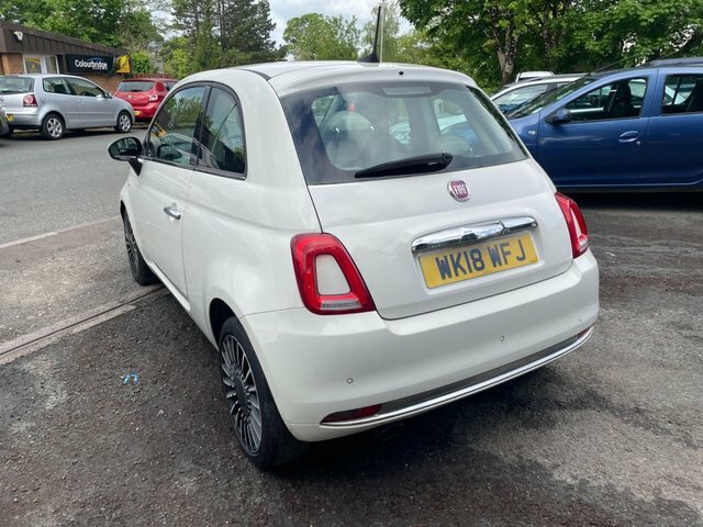 Fiat 500 0.9 Twinair Lounge Hatchback Eur White #6