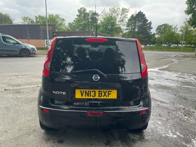 Nissan Note 1.4 16V N-tec Hatchback Euro 5 Black #5