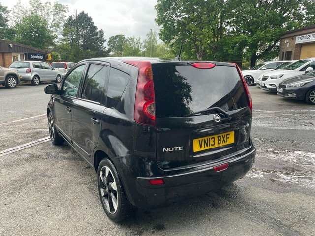 Nissan Note 1.4 16V N-tec Hatchback Euro 5 Black #4