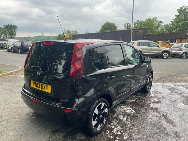 Nissan Note 1.4 16V N-tec Hatchback Euro 5 Black #6