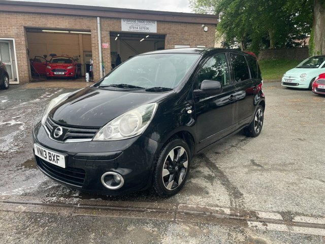 Nissan Note 1.4 16V N-tec Hatchback Euro 5 Black #2