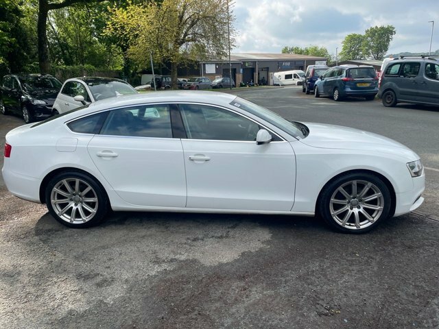 Audi A5 2.0 Tdie Se Technik Sportback Eu WJ64YWA White #4