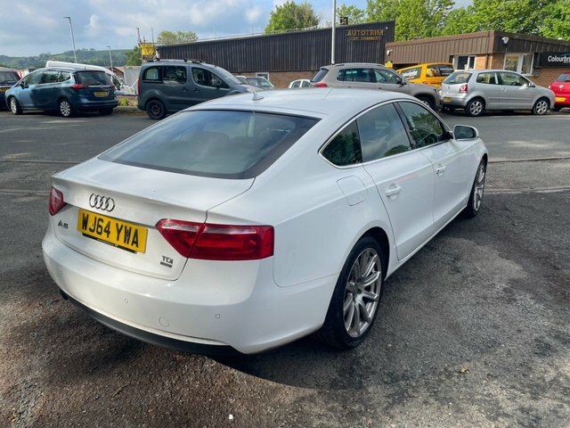 Audi A5 2.0 Tdie Se Technik Sportback Eu WJ64YWA White #5