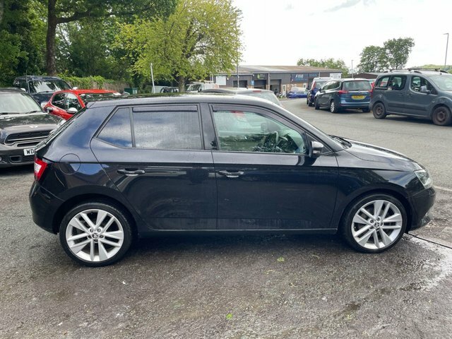 Skoda Fabia 1.2 Tsi Se L Hatchback Euro 6 S YM16MYZ Black #6