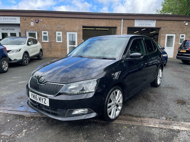 Skoda Fabia 1.2 Tsi Se L Hatchback Euro 6 S Black