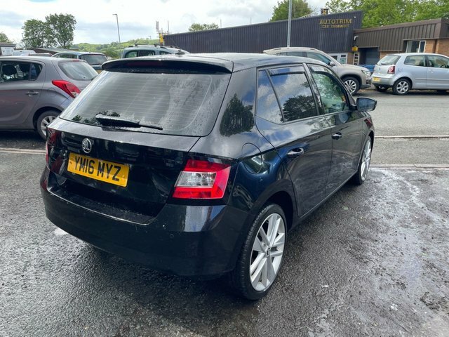 Skoda Fabia 1.2 Tsi Se L Hatchback Euro 6 S YM16MYZ Black #5
