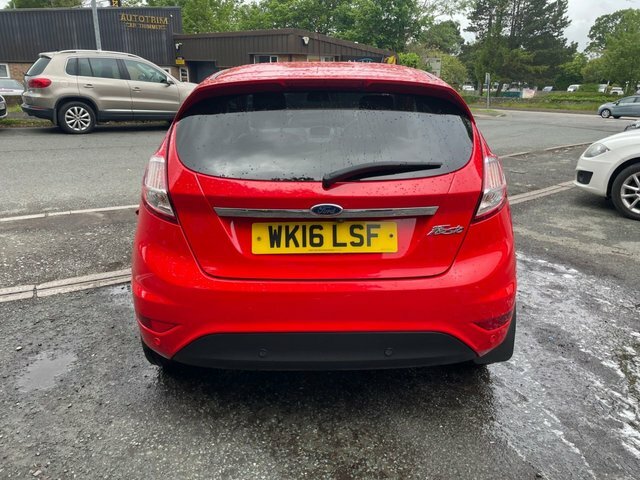 Ford Fiesta 1.5 Tdci Titanium X Hatchback Eu WK16LSF Red #6