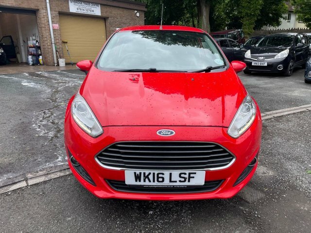 Ford Fiesta 1.5 Tdci Titanium X Hatchback Eu WK16LSF Red #2