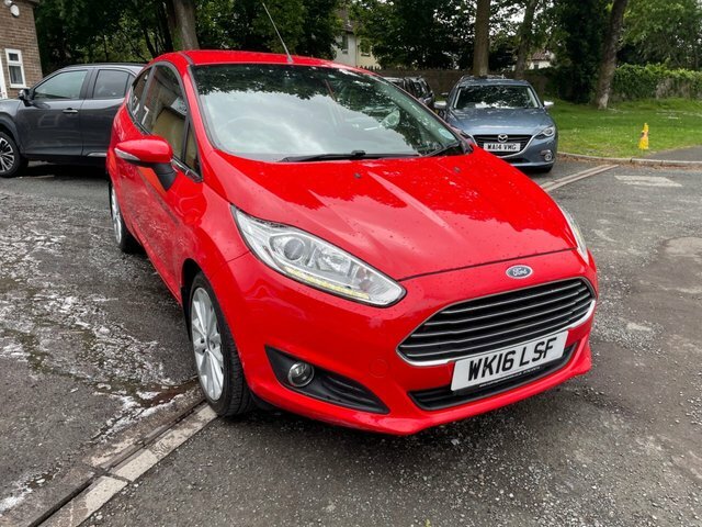 Ford Fiesta 1.5 Tdci Titanium X Hatchback Eu WK16LSF Red #3