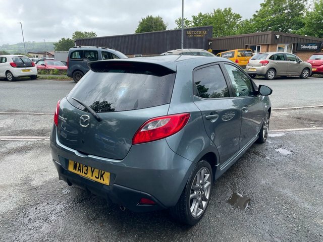Mazda 2 1.3 Venture Hatchback Euro 5 84 WA13YJK Grey #5