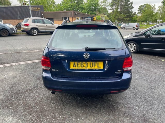 Volkswagen Golf 1.6 Tdi Se Estate Euro 5 105 Ps AE63UFL Blue #5