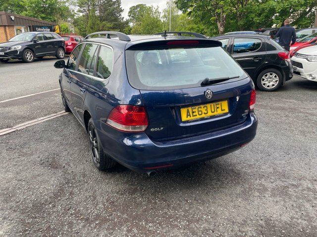 Volkswagen Golf 1.6 Tdi Se Estate Euro 5 105 Ps AE63UFL Blue #6