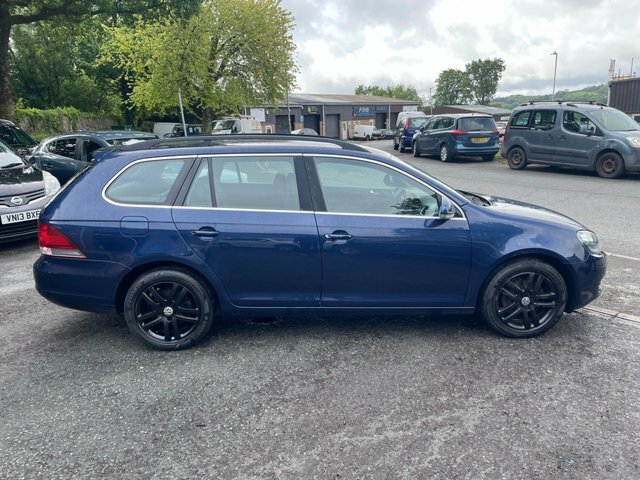 Volkswagen Golf 1.6 Tdi Se Estate Euro 5 105 Ps AE63UFL Blue #3