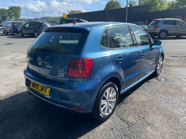 Volkswagen Polo 1.2 Tsi Bluemotion Tech Se Hatchback Ma WK15JKV Blue #6