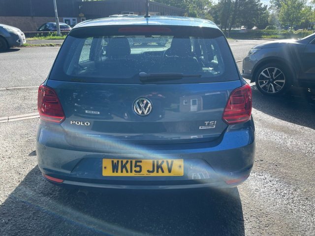 Volkswagen Polo 1.2 Tsi Bluemotion Tech Se Hatchback Ma WK15JKV Blue #5
