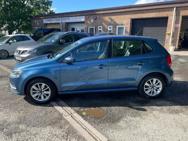 Volkswagen Polo 1.2 Tsi Bluemotion Tech Se Hatchback Ma WK15JKV Blue #3