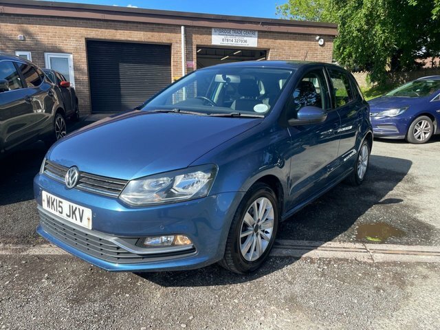 Volkswagen Polo 1.2 Tsi Bluemotion Tech Se Hatchback Ma WK15JKV Blue #2