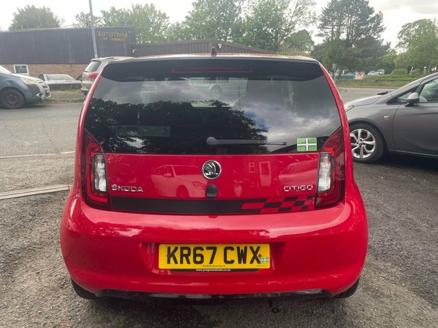 Skoda Citigo 1.0 Mpi Monte Carlo Hatchback Eu KR67CWX Red #5