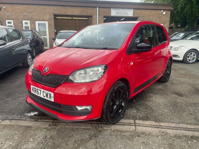 Skoda Citigo 1.0 Mpi Monte Carlo Hatchback Eu KR67CWX Red #2