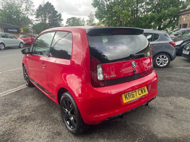 Skoda Citigo 1.0 Mpi Monte Carlo Hatchback Eu KR67CWX Red #4