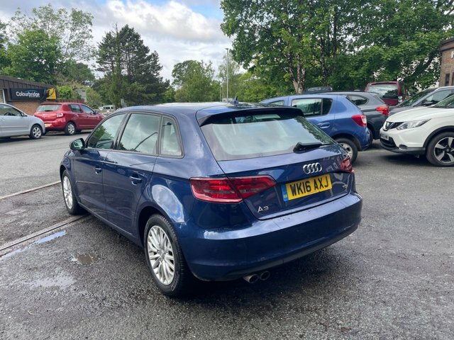Audi A3 2.0 Tdi Se Technik Sportback Eur WK16AXJ Blue #4