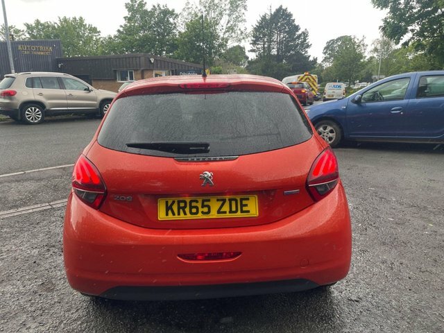 Peugeot 208 1.2 Puretech Allure Hatchback Eu KR65ZDE Orange #5