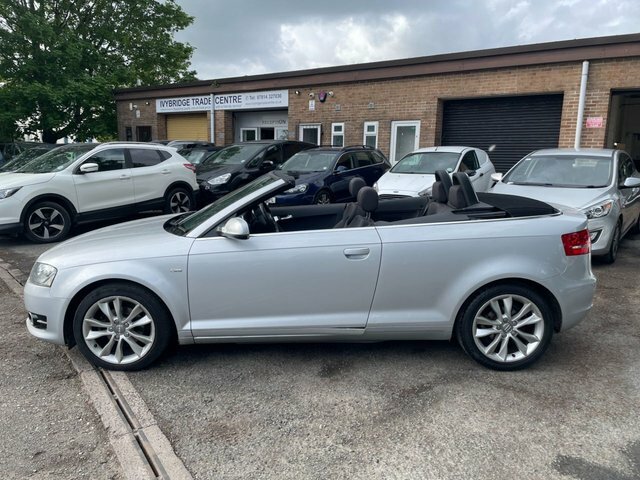 Audi A3 Cabriolet 1.6 Tdi Sport Convertible Euro 5 Silver #3