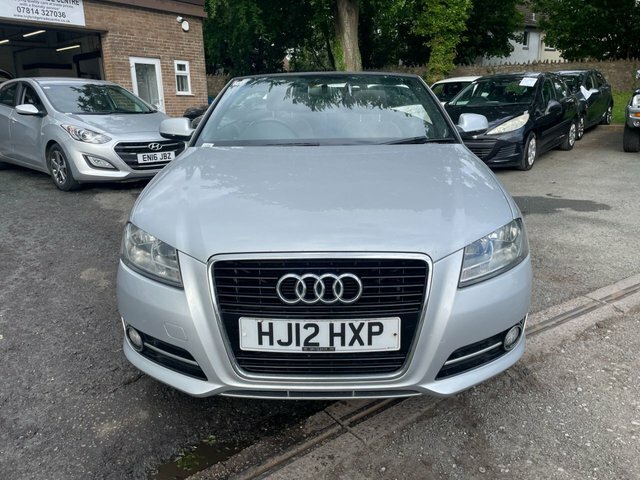 Audi A3 Cabriolet 1.6 Tdi Sport Convertible Euro 5 Silver