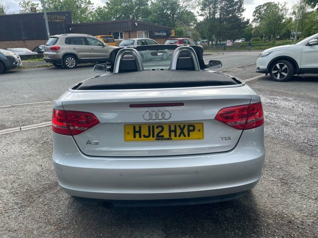 Audi A3 Cabriolet 1.6 Tdi Sport Convertible Euro 5 Silver #5