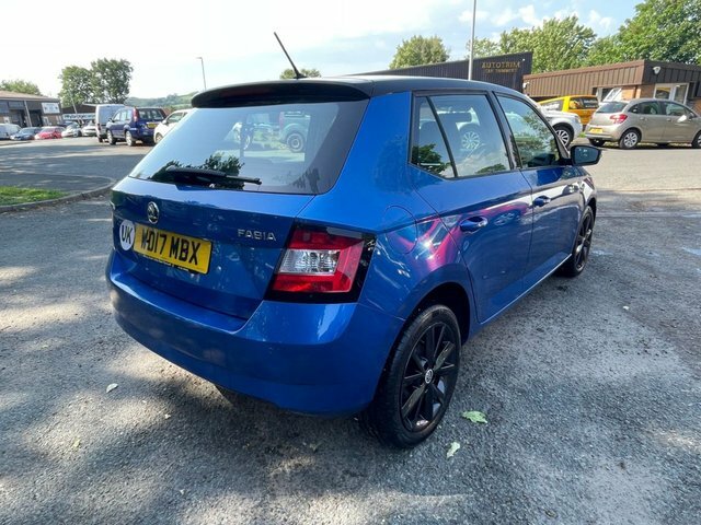 Skoda Fabia 1.2 Tsi Colour Edition Hatchback WD17MBX Blue #4