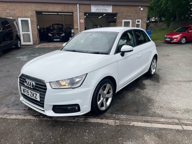 Audi A1 1.6 Tdi Sport Sportback Euro 6 WF15ZKZ White #2