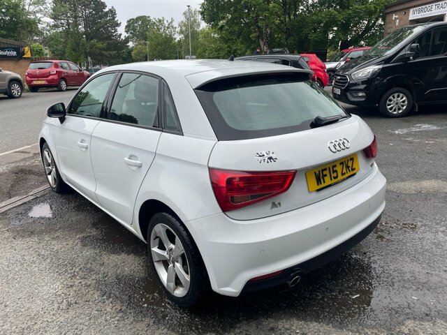 Audi A1 1.6 Tdi Sport Sportback Euro 6 WF15ZKZ White #4