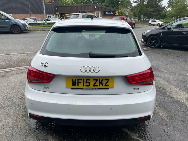 Audi A1 1.6 Tdi Sport Sportback Euro 6 WF15ZKZ White #5