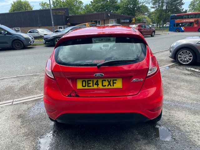 Ford Fiesta 1.25 Zetec Hatchback Euro 5 82 OE14CXF Red #5