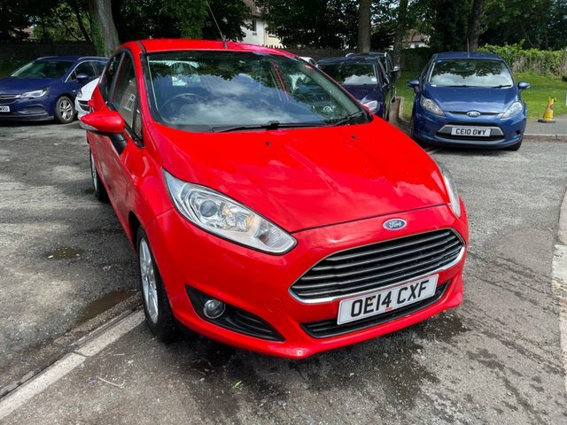 Ford Fiesta 1.25 Zetec Hatchback Euro 5 82 OE14CXF Red #2