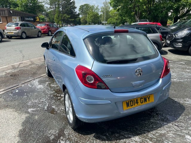 Vauxhall Corsa 1.2 16V Excite Hatchback Euro 5 WD14GWY Blue #6