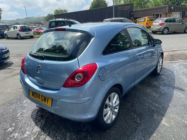 Vauxhall Corsa 1.2 16V Excite Hatchback Euro 5 WD14GWY Blue #4