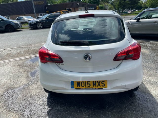 Vauxhall Corsa 1.4I Ecoflex Excite Hatchback Eu WO15MXS White #6