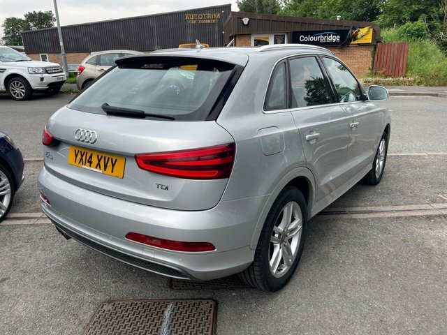 Audi Q3 2.0 Tdi S Line Suv Euro 5 S S YX14XVY Silver #5