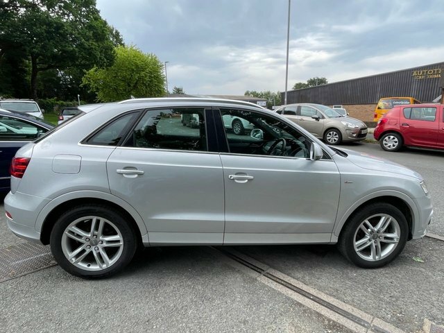 Audi Q3 2.0 Tdi S Line Suv Euro 5 S S YX14XVY Silver #4