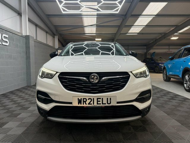 Vauxhall Grandland X 2021 1.2 Turbo Sri Nav Suv Euro WR21ELU White #4