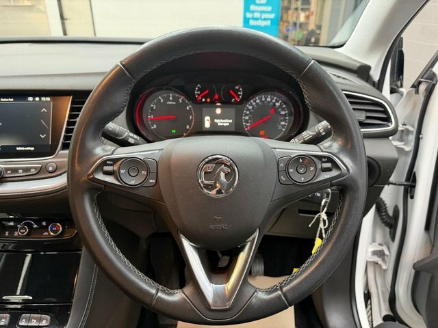 Vauxhall Grandland X 2021 1.2 Turbo Sri Nav Suv Euro WR21ELU White #6