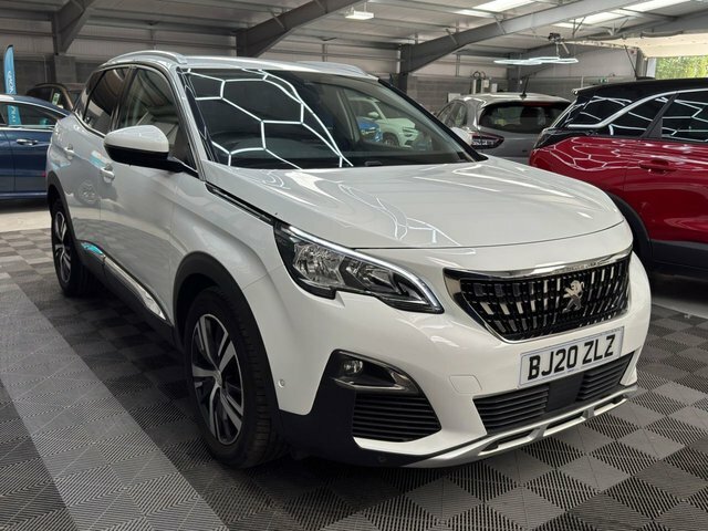 Peugeot 3008 2020 1.2 Puretech Allure Suv Eur BJ20ZLZ White #2