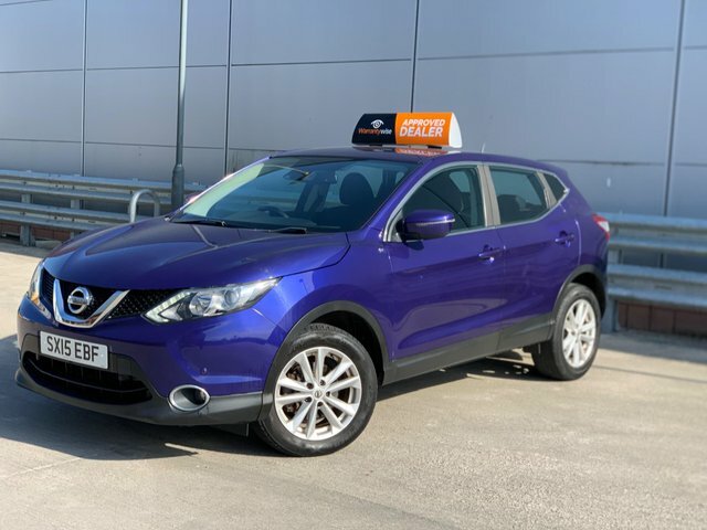 Nissan Qashqai 2015 1.5 Dci Acenta 2Wd Euro 6 Ss SX15EBF Blue #3