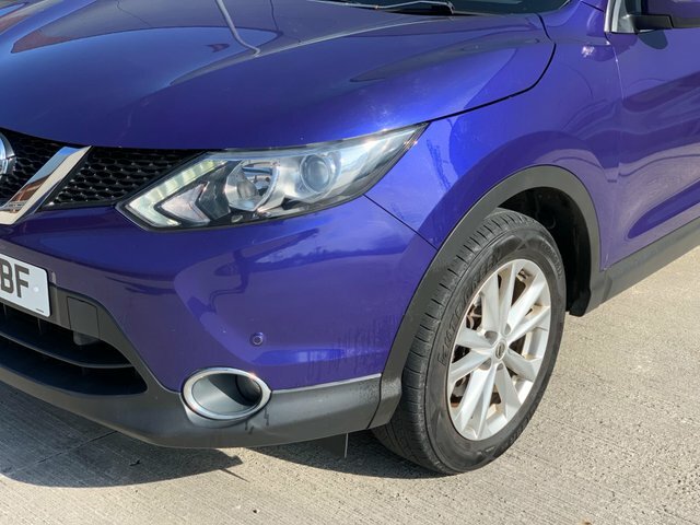 Nissan Qashqai 2015 1.5 Dci Acenta 2Wd Euro 6 Ss SX15EBF Blue #4