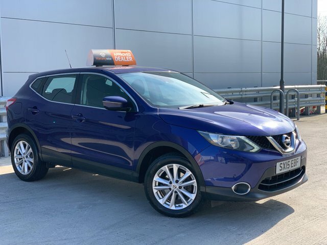 Nissan Qashqai 2015 1.5 Dci Acenta 2Wd Euro 6 Ss SX15EBF Blue