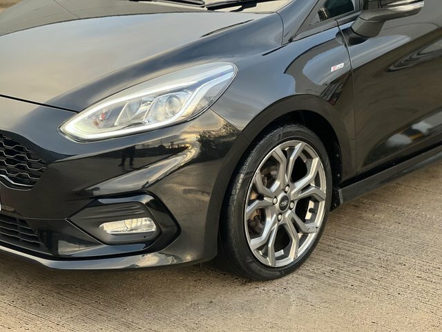 Ford Fiesta 2020 1.0T Ecoboost St-line Euro 6 Ss WM69XUJ Black #5