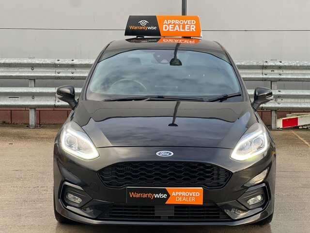 Ford Fiesta 2020 1.0T Ecoboost St-line Euro 6 Ss WM69XUJ Black #3